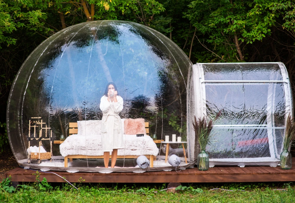 inflatable clear bubble tent